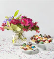 Regal Jewel – A Florist Original and 25 Cupcake Bundle