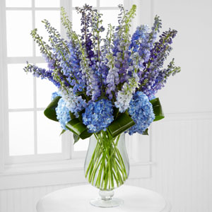 Honestly Luxury Delphinium & Hydrangea Bouquet