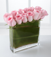 The FTD Eloquent Pink Rose Bouquet
