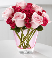 Le bouquet Rose parfaite®  de FTD® par BHG® 