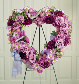 The FTD® Heartfelt Sympathies™ Wreath
