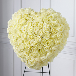 The FTD® Elegant Remembrance™ Standing Heart