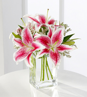 The FTD Pink Lily Bouquet