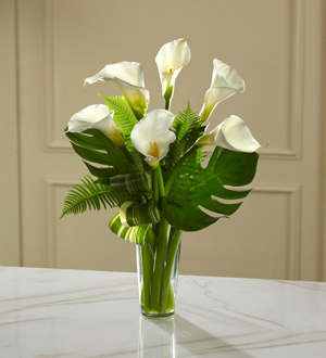 Le bouquet de lys Calla Adoration profondeMC de FTD®
