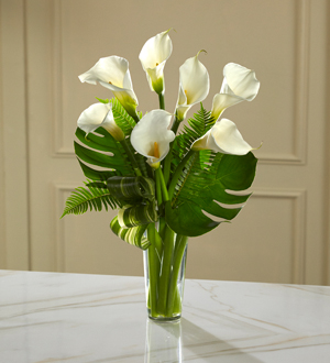 Le bouquet de lys Calla Adoration profondeMC de FTD®