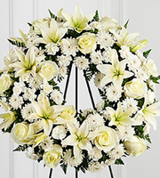 The FTD Treasured Tribute Wreath