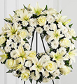 The FTD Treasured Tribute Wreath
