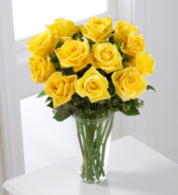 The FTD Yellow Rose Bouquet