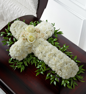Find white funeral flowers and other sympathy gift ideas for same day delivery to Cook, Pederson, Yntema and Ofield funeral homes with Sunnyslope Floral