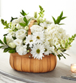 The FTD® Pure Ivory™ Basket