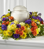 The FTD® Blossoms of Remembrance™ Cremation Adornment