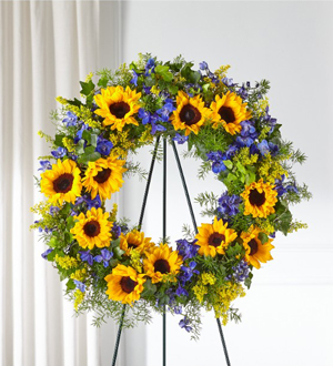 The FTD® Bright Rays™ Wreath