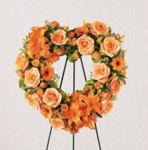 The FTD® Hearts Eternal™ Wreath