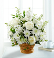 El arreglo floral FTD® Heartfelt Condolences™