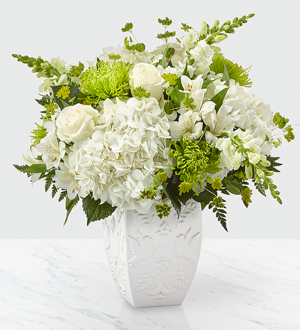 The FTD® Peace and Hope™ Green Bouquet