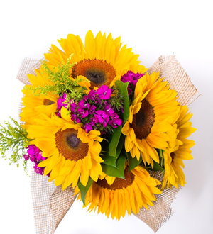 Seasonal Sunflower Bouquet