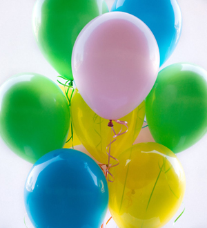 Dozen Latex Balloons Pastel
