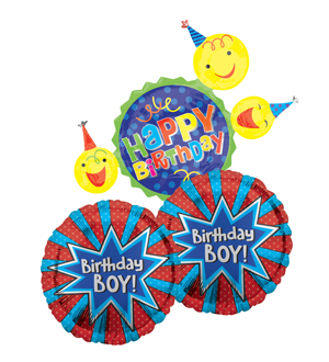 Birthday Boy Balloon Bundle 