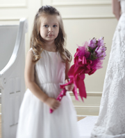 The FTD® Sparkle Pink™ Flower Girl Bouquet