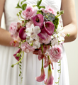 The FTD® Pink Cascade™ Bouquet