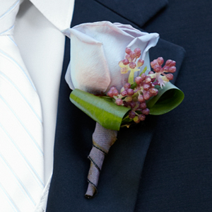 The FTD® Nottingham™ Boutonniere