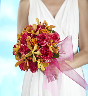 The FTD® Brilliant Shades of Love™ Bouquet