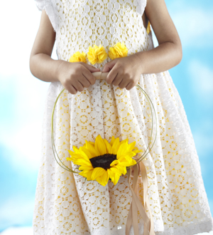 The FTD® Sweet Sunshine™ Flower Girl Bouquet