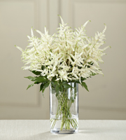 The FTD® White Astilbe Bouquet