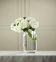 The FTD White Hydrangea Hand-Tied Bouquet