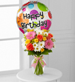 The FTD® Birthday Cheer™ Bouquet with Mylar Balloon