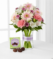 The FTD® Sweeter Than Ever™ Bouquet with Chocolates