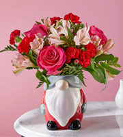 You're Precious Bouquet with Gnome Vase